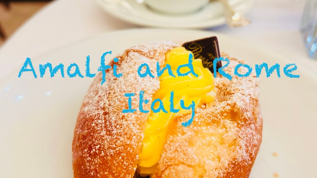 Italy Travels/ Lovely pastries in Amalfi/ Rome/ Wine bar Italy Travels/ Lovely pastries in Amalfi/ Rome/ Wine bar