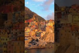 Cinque Terre Feels Like A Dream 🇮🇹✨#travelvlog #luxurytravel #traveling #travelshorts #vacation#trip