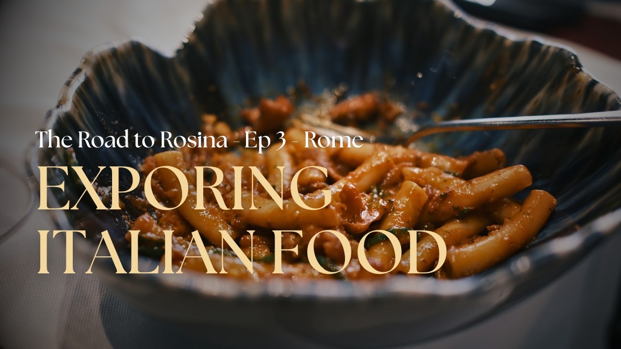 Ep 3 Road to Rosina | Tasting REAL Italian food Ep 3 Road to Rosina | Tasting REAL Italian food