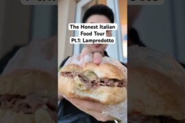 The Honest Italian Food Tour Pt. 1: The Lampreddoto #italy #italianfood #foodreview #florence