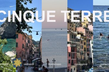 italy chronicles | two days in cinque terre ft pisa
