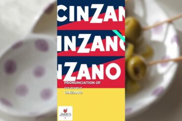 How to Pronounce Cinzano #italy
