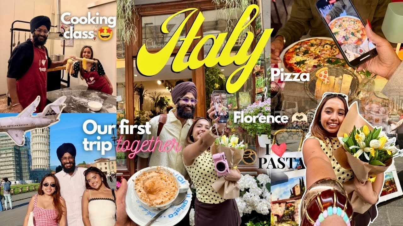 Italy travel vlog: Florence with my fiancé and sister Cooking class and Chaos🤭 Italy travel vlog: Florence with my fiancé and sister Cooking class and Chaos🤭