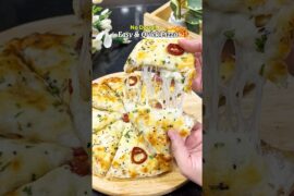 Make No Dough - Easy and Quick Pizza Recipe Like a Pro With This Trick! #cooking #recipes