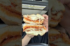 Favorite sandwich spot in Maryland #chickenparm #italianfood #foodreview