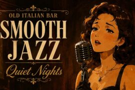 Old Italian Bar Smooth Jazz | Soft Female Vocals for Quiet Nights