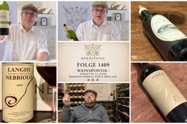 Folge 1409 Weinspontis - Tement RT, Le Joyau, Boggione Nebbiolo und La Rioja Alta