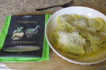 Deluxe Tradizionali Pest & Basilico Filled Pasta - £1.99 - Lidl - Italian Food Review