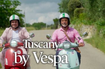 Eating Our Way Through Tuscany on a Vespa