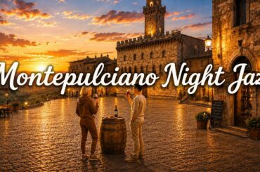 Montepulciano Night Jazz | Cozy Jazz & Wine Mood | Relaxing LoFi to Unwind 🍷🎷