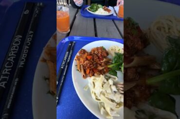 What I Eat for Lunch at Work 🍝 Italian Food Buffet  #food #foodie #italianfood #lunch #buffet #food