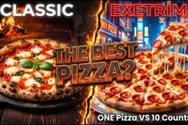 THE BEST PIZZA? 🍕 I Cooked PIZZAS from 10 Countries🌎USA & Italy was Mad! #Pizza #Cooking #Foodie