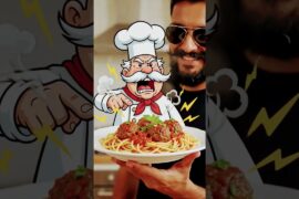 ITALY VS USA Food Face-off 🍕🥪,#viral #cartoon