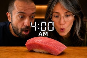 All'ASTA del PESCE di Tokyo (e poi SUSHI a pochi euro)