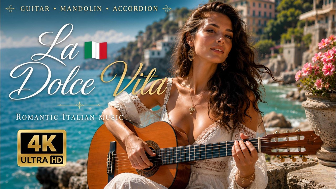 La Dolce Vita 🇮🇹 Italian Relaxing Music 4K | Amalfi Coast, Positano & Capri Summer Ambience La Dolce Vita 🇮🇹 Italian Relaxing Music 4K | Amalfi Coast, Positano & Capri Summer Ambience