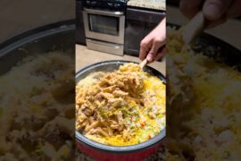 High Protein Skillet Cajun Cream Fire Pasta | Easy Meal Prep #madprotein #recipe #crockpotrecipes