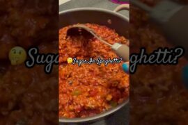 The Great Debate- Does Sugar Go In Spaghetti🤔 Answer Poll/Comment🤔
