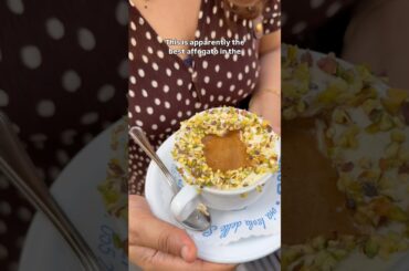 We tried the best affogato in the world #coffee #affogato #florence #italy  #gelato