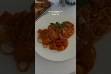 lunch diary in capri italy #capri #italy #italytravel #italia #italianfood #food #foodie #foodvlog