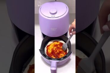 Mini Stuffed Pizza in the Air Fryer 🍕 #shorts #trending #cooking #girls