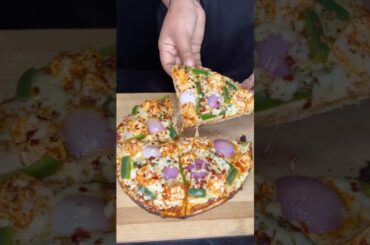 Instant Pizza 🍕ASMR Cooking #shorts #asmr #cooking #pizza #recipe #streetfood #food #viral