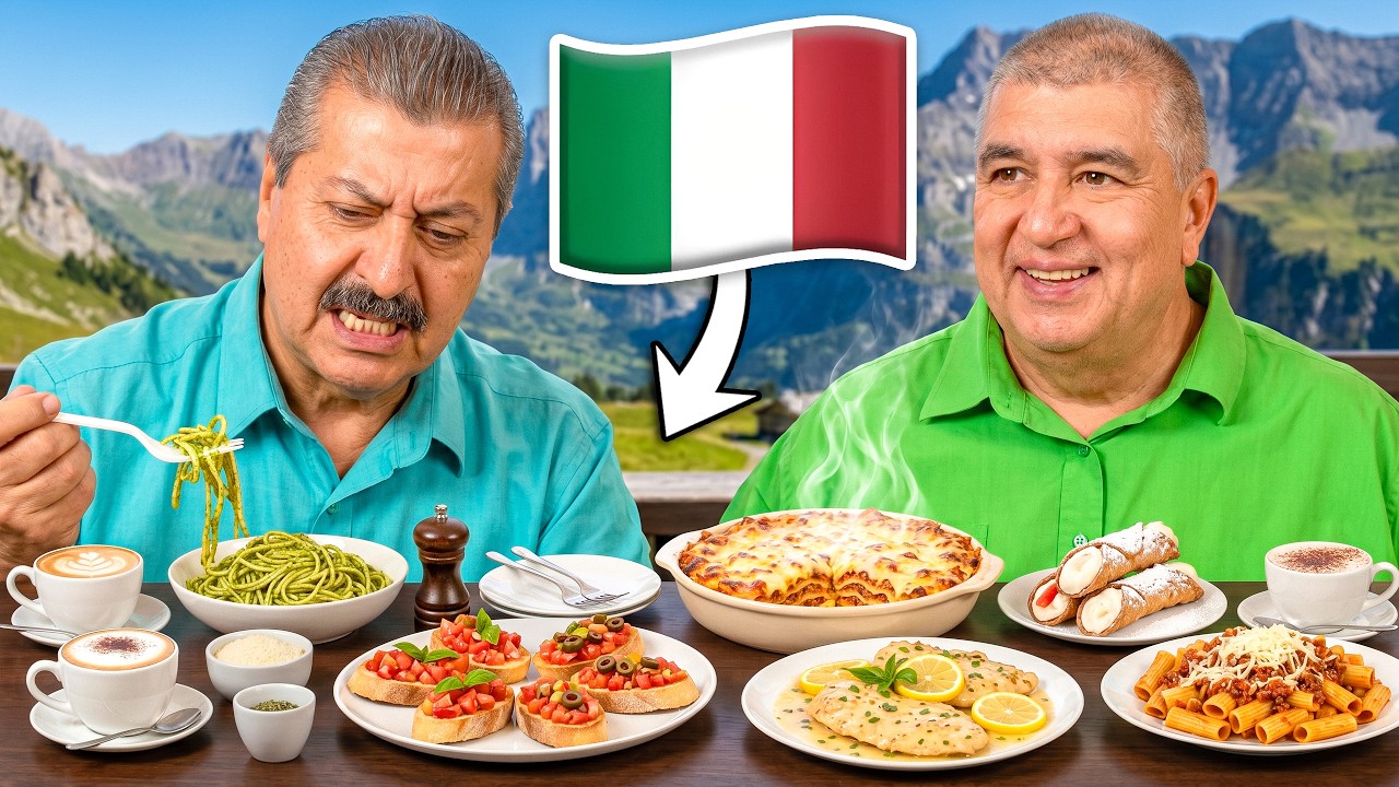 Mexican Dads Try Italian Food Mexican Dads Try Italian Food