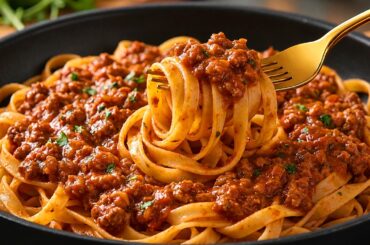 This Is The Best Pasta Bolognese I’ve Ever Made! Authentic Italian Flavor