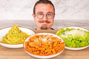 3 Lazy Pasta Recipes (15 mins)