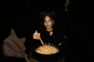 Recreating the World's Best Carbonara (Michelin Star Style) #mukbang  #shorts #trendingnow #food