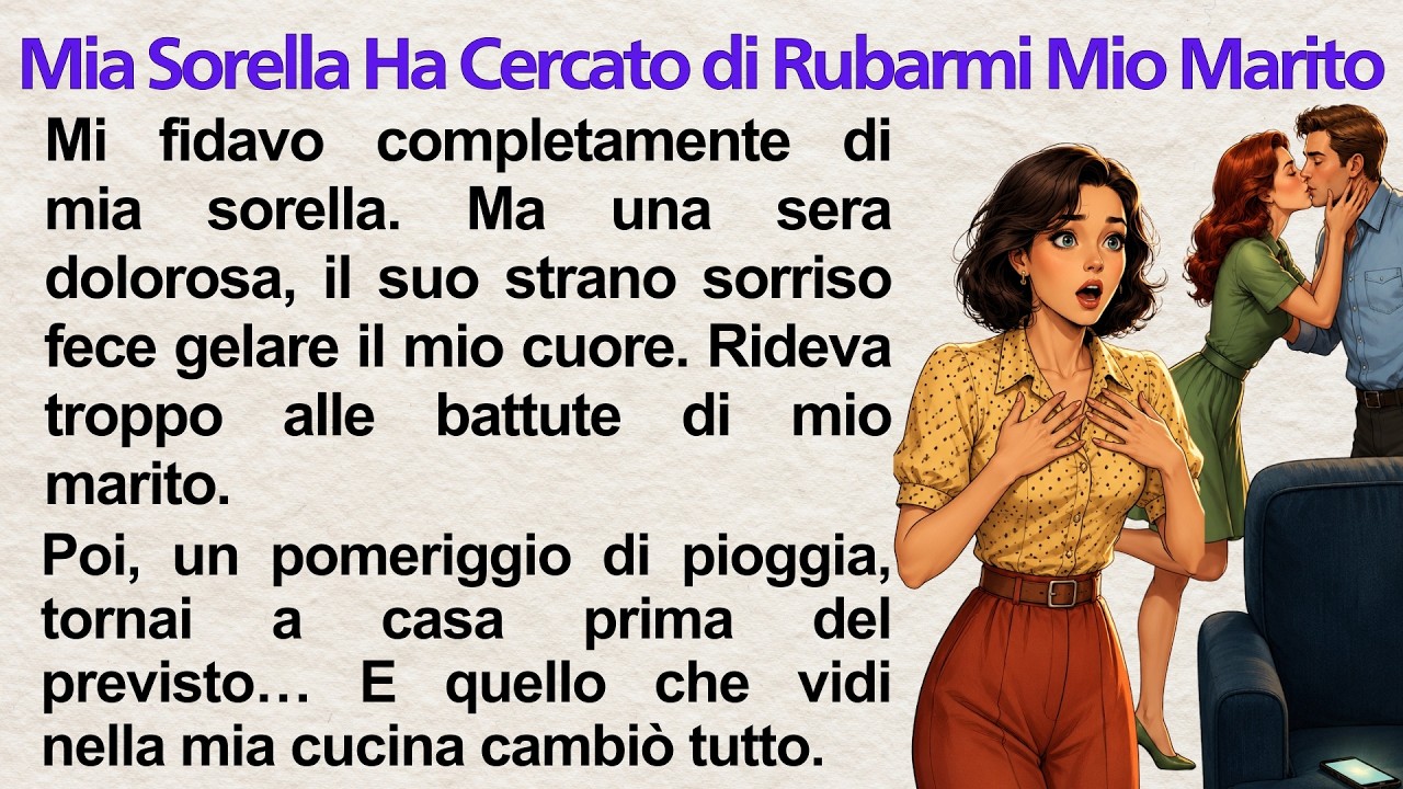 My Sister Tried To Steal My Husband ๐ข Learn Italian Through Story | Italian A1โA2 Listening My Sister Tried To Steal My Husband ๐ข Learn Italian Through Story | Italian A1โA2 Listening