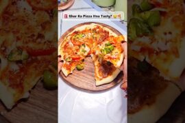 🍕 Pehli Baar Pizza Bana Rahe Ho? Ye Beginner Friendly Recipe Try Karo 😍#shorts #recipe #pizzalovers