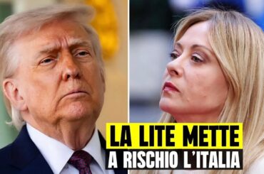 LA LITE TRA MELONI A TRUMP METTE A RISCHIO L'ITALIA: "DAZI, GAS E VINO". PERICOLO IMPENNATA PREZZI
