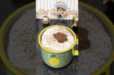 Thick! creamy! Yummy! Hot Chocolate Italian Style Recipe for you 🫶🍫☕️😋
