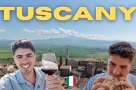 I tried the best wine and food in the most beautiful part of Italy... Tuscany