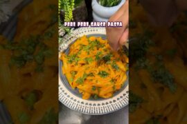 🔥 Viral Peri Peri Sauce  Pasta Recipe | Creamy & Spicy Pasta #Shorts