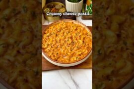 Trending recipe of creamy cheese pasta #easyrecipe #food #trendingreelsvideo #viralshort #viralsong￼