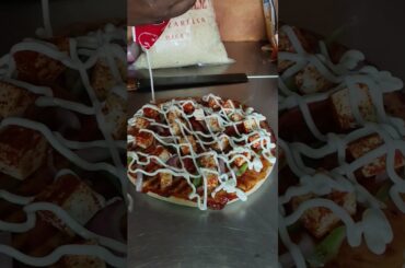 🔥 Paneer Peri Peri Pizza | Cheesy & Spicy Pizza Recipe | #pizza #food