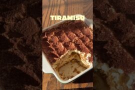 Eggless tiramisu | 5 ingredient tiramisu | no bake dessert