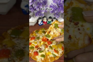 Ghar Ki Roti Banegi Ab Dominos Jaisa Pizza | #rotipizza #chapatipizza #shorts #foodhacks #reelsindia