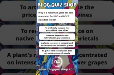 The Secrets of Italian Wine Classifications Question 2