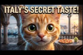 Italy’s Secret Taste: A Kitten’s Mystery Tour
