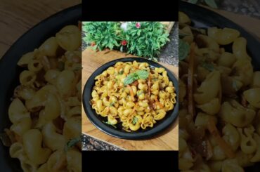 Macaroni Pasta Recipe 😋|ready in 10 minutes #pasta#shorts #virel#ytshorts #recipe #foodchannel#food