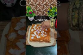 Loaded Bread Pizza 🤤✨#foodlover #food #cookingchannel #recipe #viral #cooking #trendingshorts