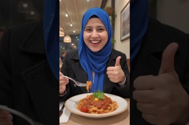 Trying Authentic Italian Food in the USA 🇺🇸🍝 | Food Vlog #shorts