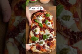 Pinsa nduja #przepisy #food #pyszne #conaobiad #recipe #obiad #cooking #jedzenie