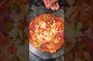 Пицца за 10 минут на завтрак #recipe #easyrecipe #food
