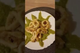 Calamari Scalloppine in lemon-white wine🇮🇹 sauce#x#italy# pov#italianfood #shakira