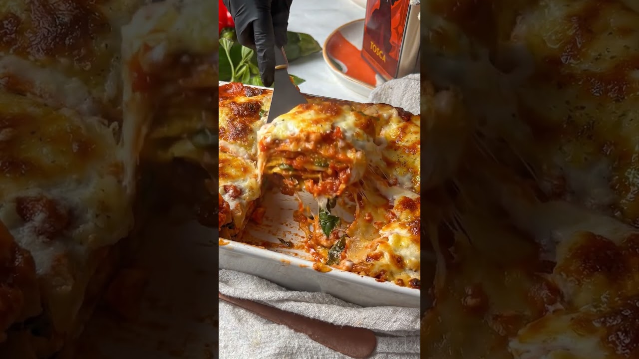 Cheesy Baked Lasagna Pasta 🍝🧀🔥 | Easy Homemade Comfort Food Recipe Cheesy Baked Lasagna Pasta 🍝🧀🔥 | Easy Homemade Comfort Food Recipe