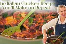 The Italian Chicken Recipe You'll Make on Repeat | One Pot Italian Chicken