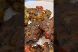 Eggplant Spinach Frittella Short